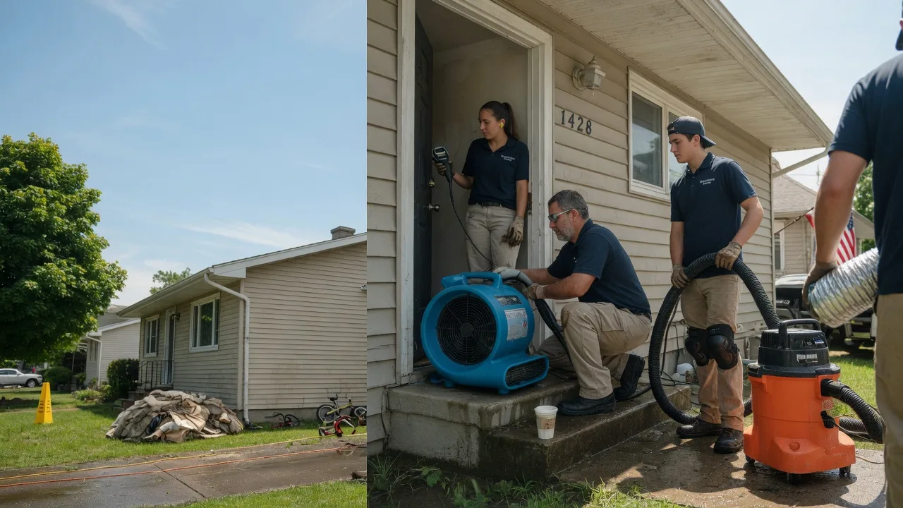 Water Damage Restoration in Gypsum, KS near me